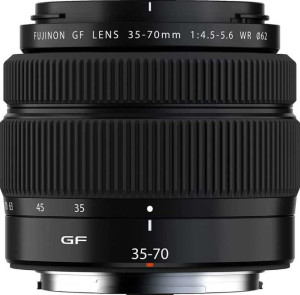Fujifilm Fujinon GF 35-70mm f/4.5-5.6 WR full review and technical specifications