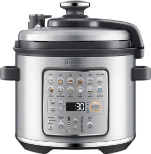 Breville Fast Slow Go Pressure Cooker 6 Qt. full review and technical specifications