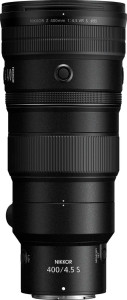 Nikon Nikkor Z 400mm f/4.5 VR S full review and technical specifications