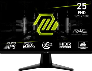 MSI MAG 255F E20 25" full review and technical specifications