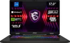 MSI Sword 17 HX B14VGKG (2024) 17" Intel Core i7-14700HX 2.1GHz / Nvidia GeForce RTX 4070 Laptop / 16GB RAM / 1TB SSD full review and technical specifications