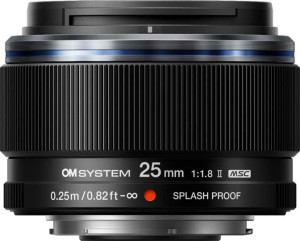 OM System M.Zuiko Digital 25mm f/1.8 II
