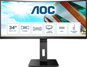 AOC CU34P2C 34" full review and technical specifications