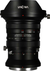 Venus Optics Laowa 20mm f/4 Zero-D Shift full review and technical specifications