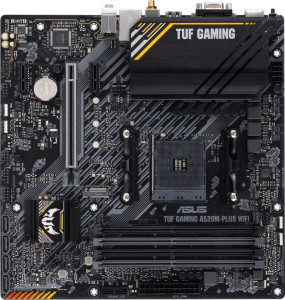 Asus TUF Gaming A520M-Plus Wi-Fi full review and technical specifications