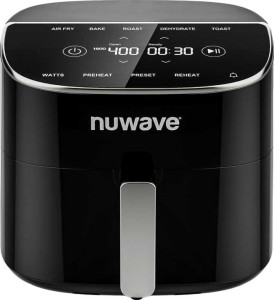 NuWave Brio Plus 8-Quart Air Fryer full review and technical specifications