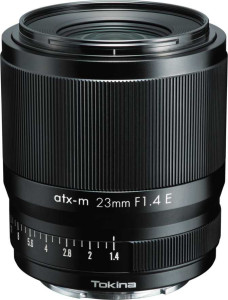 Tokina atx-m 23mm f/1.4 E full review and technical specifications