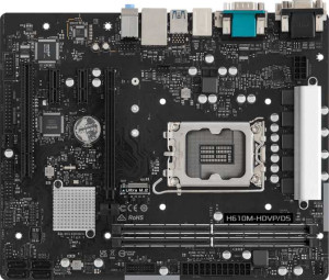 ASRock H610M-HDVP/D5 full review and technical specifications