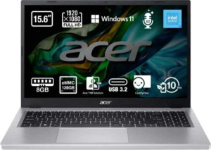 Acer Aspire 3 AP315-510-C2LA 15.6" Intel N100 0.8GHz / 8GB RAM / 128GB SSD full review and technical specifications