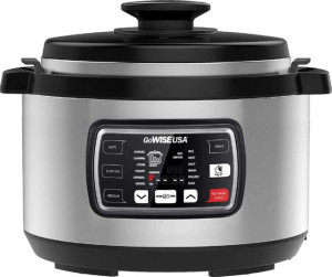 GoWise USA Ovate 12-in-1 Electric Pressure Cooker 9.5 Qt. full review and technical specifications