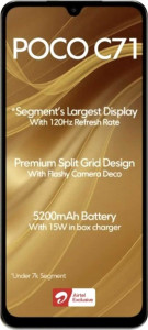 Xiaomi Poco C71 (64GB / 4GB RAM) specifications and in-depth review