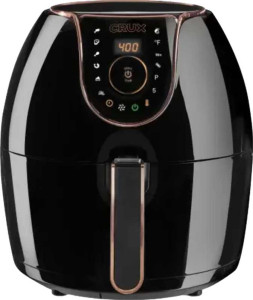 Crux 5.3 Qt Digital Air Convection Fryer full review and technical specifications