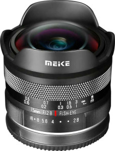 Meike 7.5mm f/2.8 APS-C Fisheye full review and technical specifications
