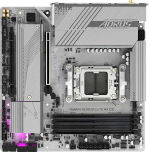 Gigabyte B650M Aorus Elite AX Ice