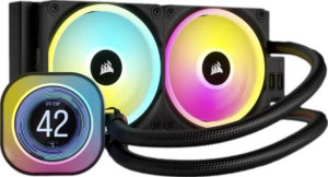 Corsair iCUE Link H100i LCD full review and technical specifications