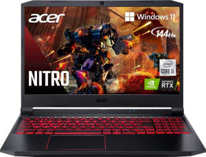Acer Nitro 5 AN515-55-53E5 15.6" Intel Core i5-10300H 2.5GHz / Nvidia GeForce RTX 3050 Laptop / 8GB RAM / 256GB SSD full review and technical specifications