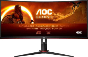 AOC CU34G2XPD/BK 34" full review and technical specifications
