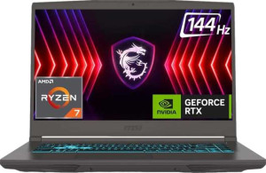 MSI Thin A15 B7V (2024) 15.6" AMD Ryzen 7 7735HS 3.2GHz / Nvidia GeForce RTX 4060 Laptop / 16GB RAM / 1TB SSD full review and technical specifications